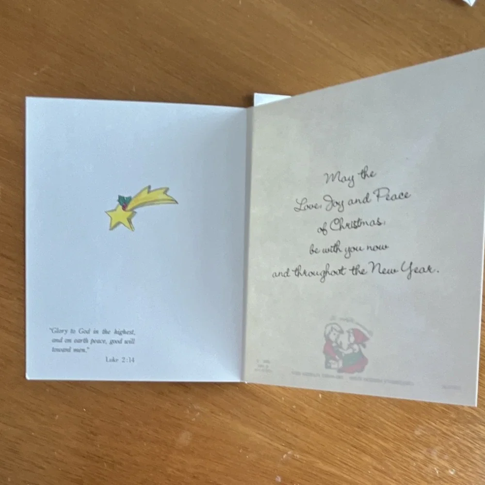 Children's Mission Fund Vintage Christmas‎ Greeting Cards Lot Assorted Designs